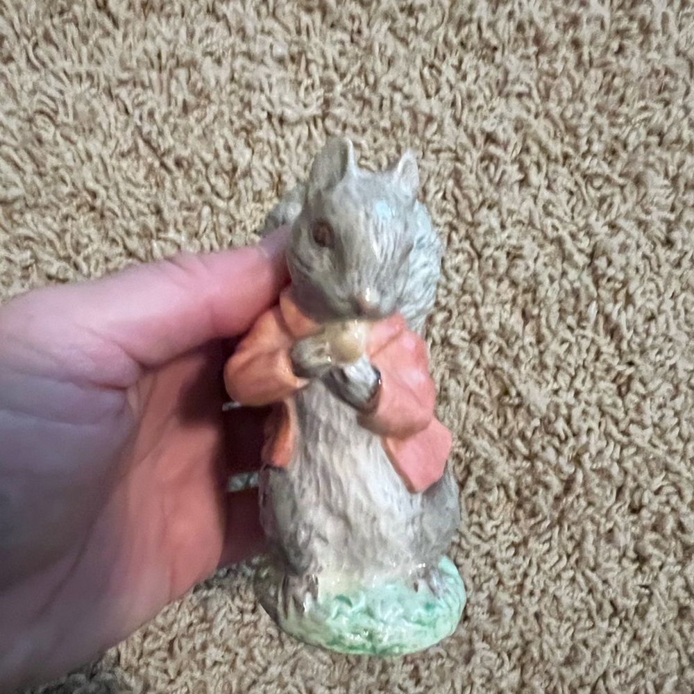 Beatrix Potter figurine Timmy Tiptoes